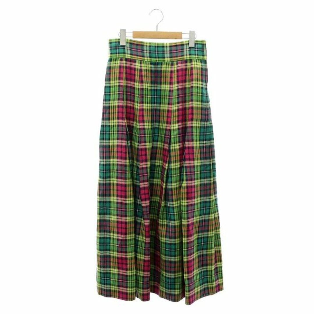 Scye(サイ)のサイ ドゥロワー取扱 Checked Maxi Length Skirt レディースのスカート(ロングスカート)の商品写真