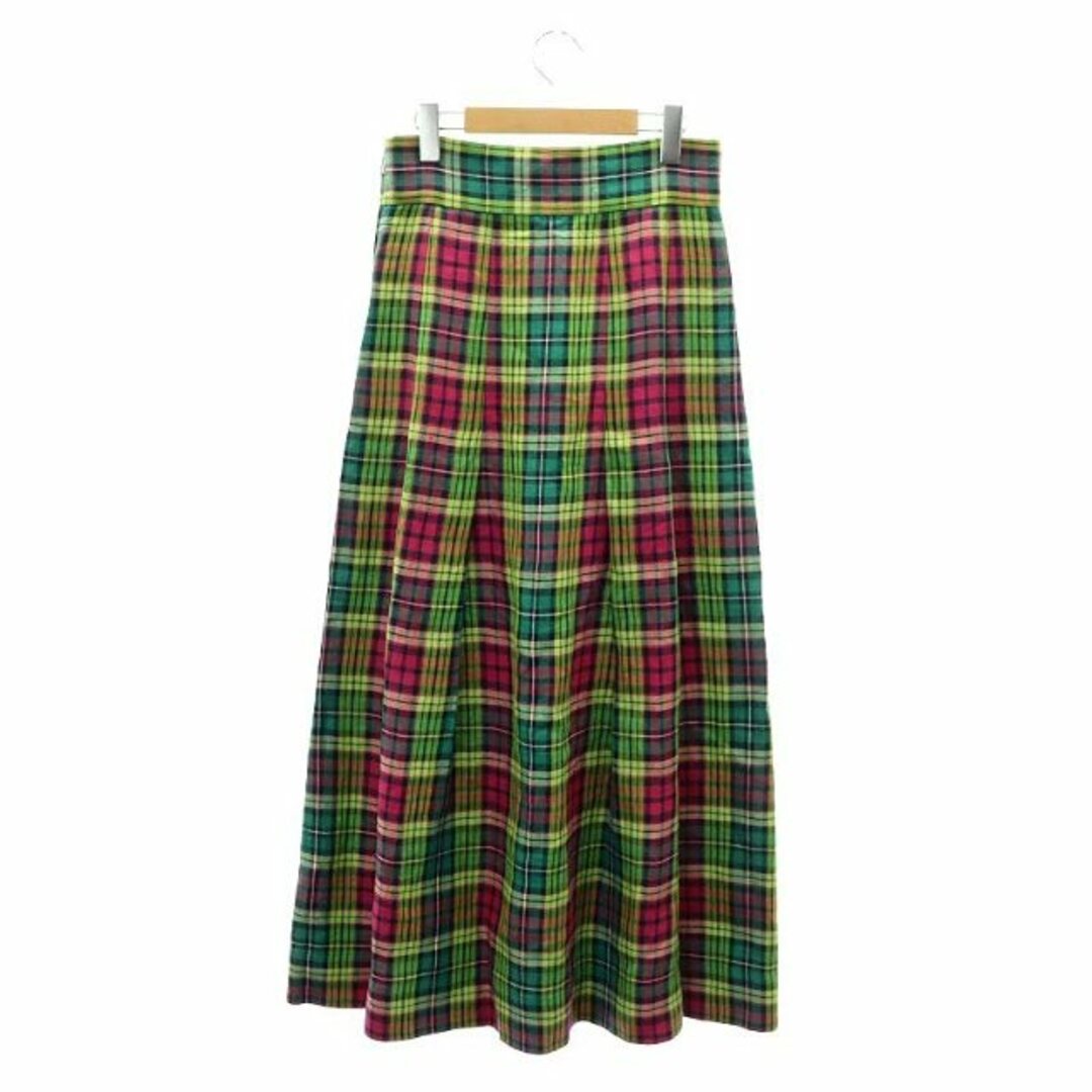 Scye(サイ)のサイ ドゥロワー取扱 Checked Maxi Length Skirt レディースのスカート(ロングスカート)の商品写真