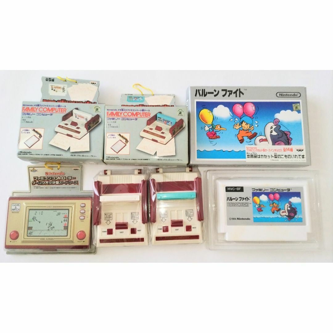 任天堂 - 【希少】任天堂ファミコンハード・カセット・ゲームウォッチ型ケース4個