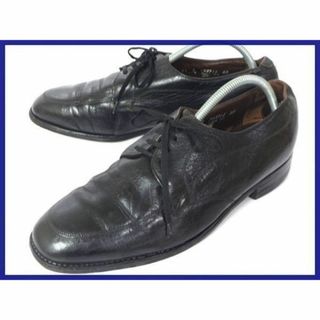 80s以前?ビンテージ品★フローシャイム/FLORSHEIM★オールレザー/グッドイヤー製法Uチップ【11E/28.5/黒】◆5@i65/7J65#BUZZBERG(ドレス/ビジネス)