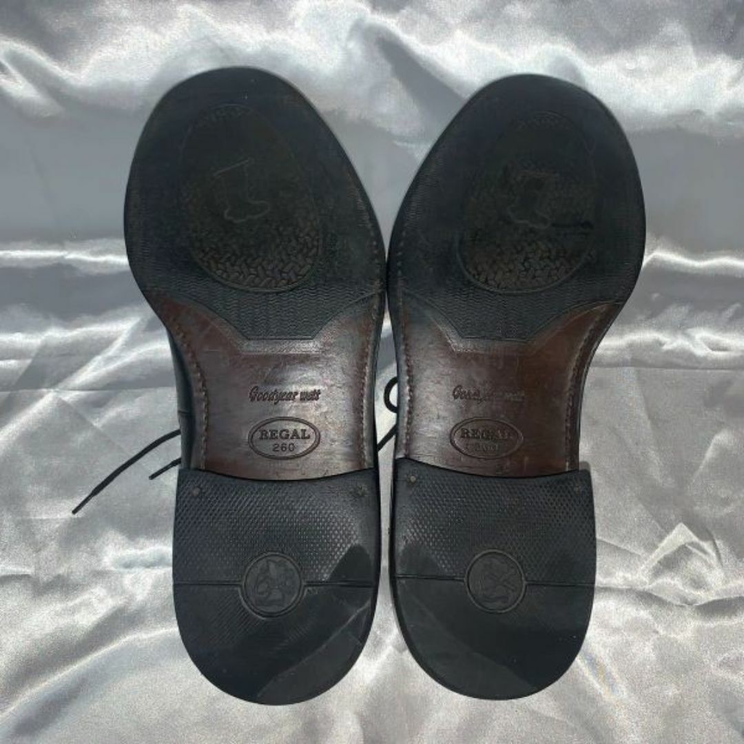 REGAL(リーガル)のREGAL リーガル グッドイヤー製法　ビジネスシューズ ウイングチップ クムガンモデル 26.0EE 黒 ◆is1-27 #BUZZBERG メンズの靴/シューズ(ドレス/ビジネス)の商品写真