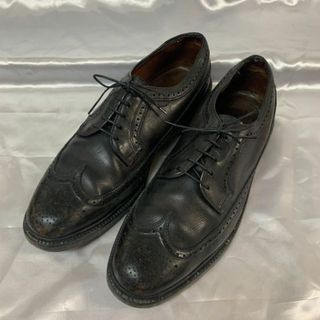 72年製？ヴィンテージ フローシャイムFlorsheim★ケンムール ウイングチップ サイズ10.5B　26.5-27.5　ダークブラウン◆is3-20 #BUZZBERG(ドレス/ビジネス)