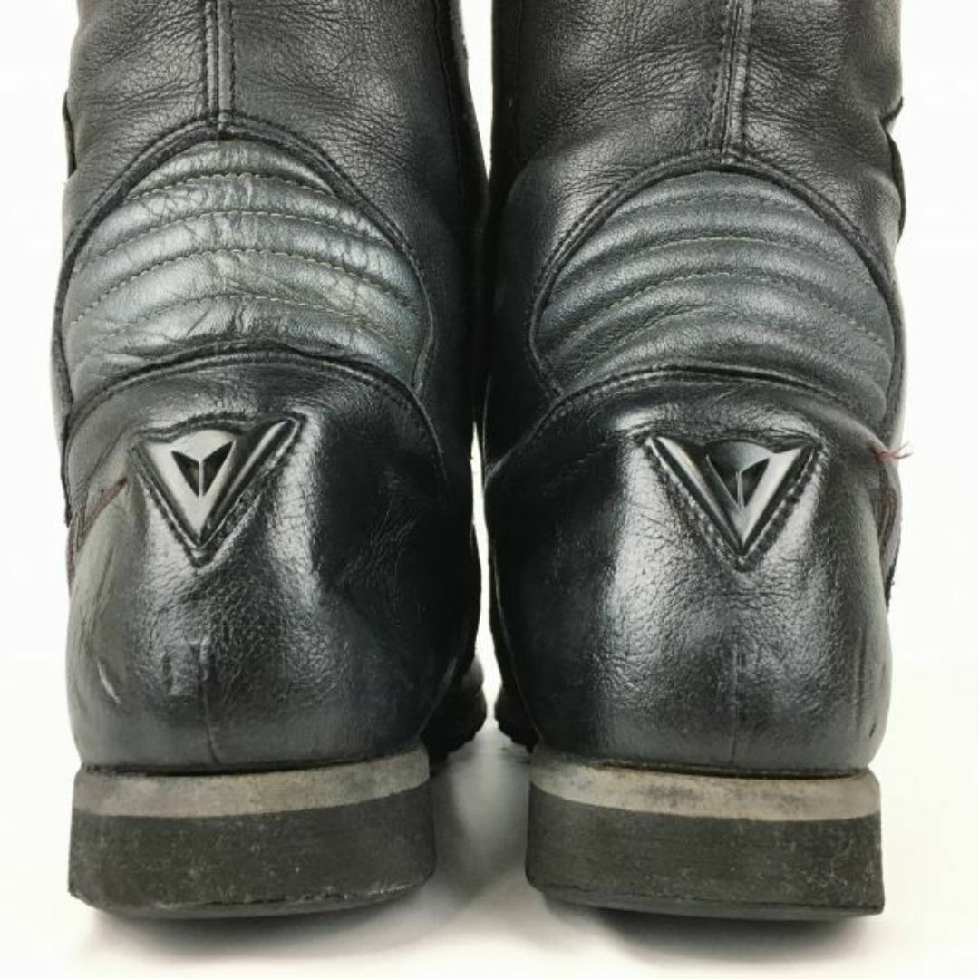 DAINESE/ダイネーゼ　レザー/本革　ライディング/バイクブーツ　size41　25.5-26.0〈黒/BLACK/ブラック〉サイドジップ/スネ 踝プロテクター　bike/Boots/Shoes〕菅No.WL73 #BUZZBERG メンズの靴/シューズ(ブーツ)の商品写真