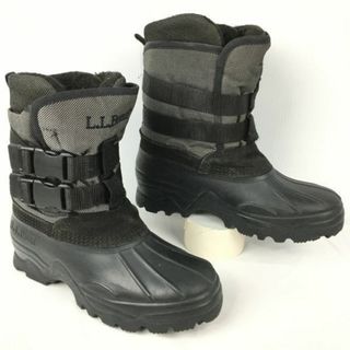 カナダ製　L.L.BEAN/エルエルビーン　25.5-26.5程度　防水ハンターブーツ/スノーシューズ〈黒/BLACK/ブラック〉管No.WM85 #BUZZBERG