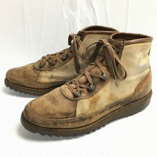 パラブーツ(Paraboot)の試着交換OK！ビンテージ/Vintage 　Paraboot/パラブーツ　26.0-27.0　ショートブーツ　ワークブーツ　ブラウン/茶/BROWN〉ビンテージ/Vintage/　boots　管NO.WR2 #BUZZBERG(ブーツ)