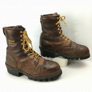 70sビンテージ/Vintage ！CHIPPEWA/チペワ　size8　26.0程度　ASTMスチールトゥブーツ I/75　シンサレートウルトラ〈ブラウン/茶/BROWN〉ビンテージ/Vintage/ boots管No.WU31 #BUZZBERG(ブーツ)