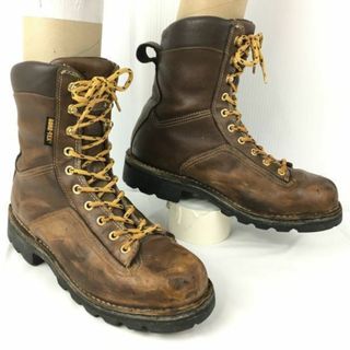 試着交換OK！Danner/ダナー 14502　ゴアテックスブーツ　US8.1/2　26.0-26.5　ブラウン/茶/BROWN〉ワーク/マウンテン/サバイバル/登山/トレッキング　管.WA188 #BUZZBERG(ブーツ)