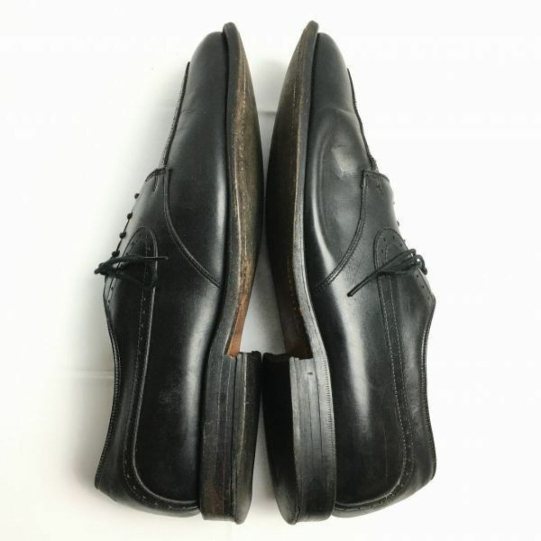 Allen Edmonds(アレンエドモンズ)のAllen Edmonds/アレンエドモンズ Kingsley【size11D　28.0-29.0】80s-90s/ビンテージ/Vintage/　Uチップ　ビジネスシューズ〈黒/BLACK/ブラック〉メンズ/菅NO.WZC-155 #BUZZBERG メンズの靴/シューズ(ドレス/ビジネス)の商品写真