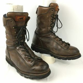 Irishusetter/アイリッシュセッター　シンサレート/ミドルブーツ　size27.5-28.0程度　焦げ〈ブラウン/茶/BROWN〉サバイバル/トレッキング/メンズ/men's Boots/Shoes〕菅No.WA190 #BUZZBERG(ブーツ)