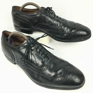 Allen Edmonds - 試着交換OK！AllenEdomonds/アレンエドモンズ/McAllister　年代品フルブローグ　ウイングチップ〈黒/BLACK/ブラック〉size11.5D/28.5-29.5程度/メンズ/菅NO.WZD-180 #BUZZBERG