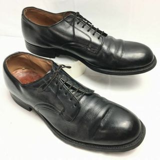 試着交換OK！1962年製！SPORTWELT SHOE CO.INC　U.S.NAVYサービスシューズ　米海軍〈黒/BLACK〉size9R 26.5-27.0 60s ビンテージ/Vintage//菅NO.WZD-135 #BUZZBERG(ドレス/ビジネス)