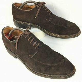 パラブーツ(Paraboot)の試着交換OK！Paraboot/パラブーツ　size12R　CHAMBORD/シャンボード　スエードUチップ　シューズ　ダークブラウン/茶/BROWN〉メンズ/shoes/菅NO.WZD-192 #BUZZBERG(ドレス/ビジネス)