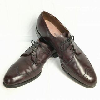 Allen Edmonds - ALLEN EDMONDS アレンエドモンズ Tom.Dick.Harry ウイングチップ ビジネスシューズ バーガンディ size10.5B　27.0-28.0/メンズ/菅NO.WZD-120 #BUZZBERG