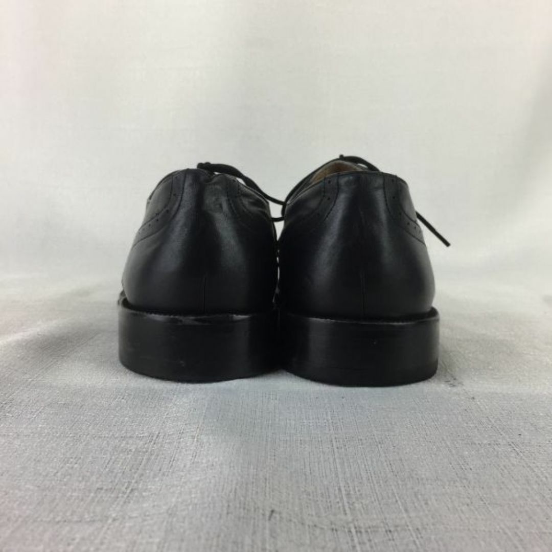 JOHNSTON＆MURPHY ジョンストン＆マーフィー【10.5　28.0-28.5〈黒/BLACK/ブラック〉×白】スペクテイター/ウイングチップ/メンズ/菅NO.メZA-10 #BUZZBERG メンズの靴/シューズ(ドレス/ビジネス)の商品写真