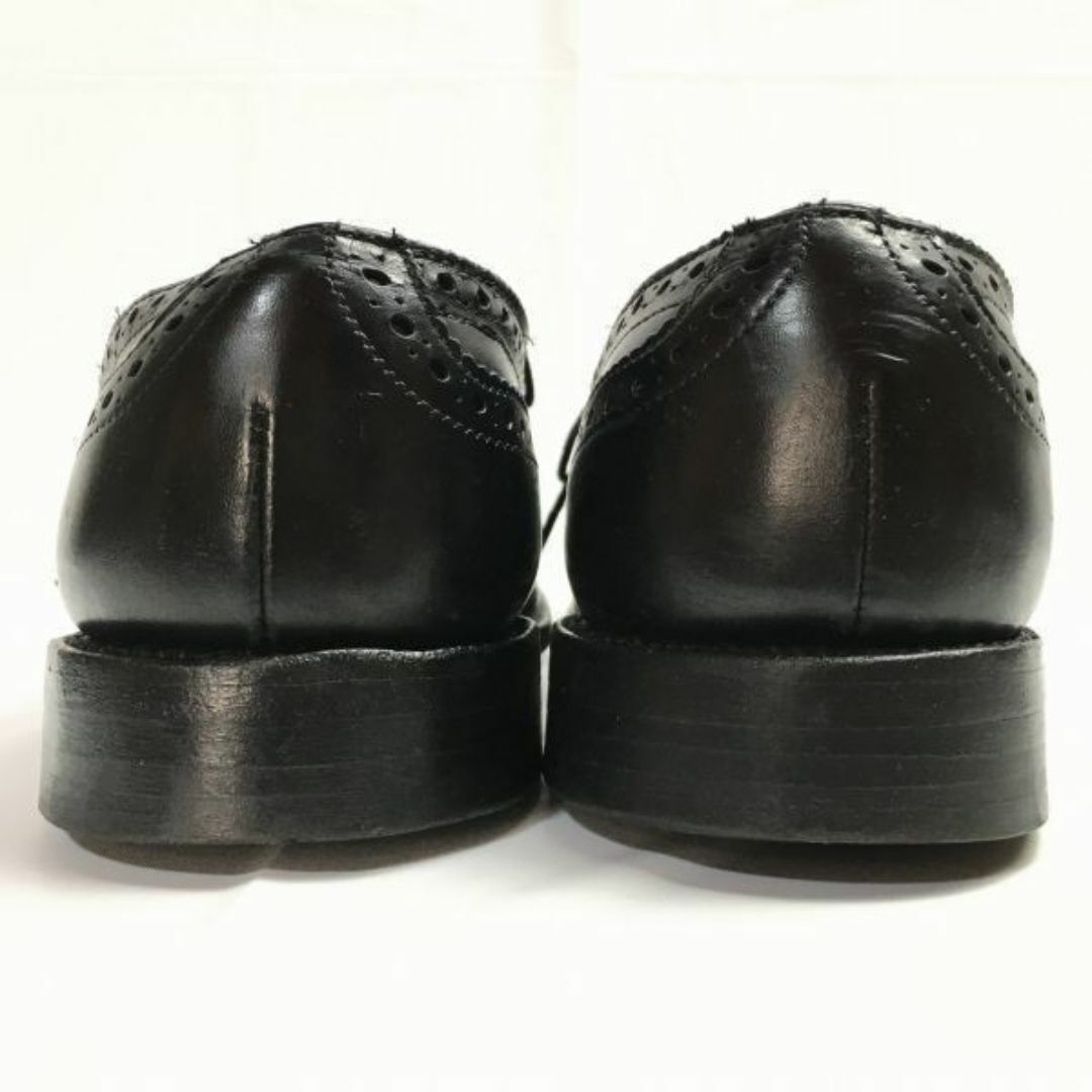 試着交換OK！アレンエドモンズ　希少ビンテージ/Vintage sanford　USA製　キャップトゥ　ビジネスシューズ〈黒/BLACK/ブラック〉size7.5D/メンズ/菅NO.WZE-48 #BUZZBERG メンズの靴/シューズ(ドレス/ビジネス)の商品写真