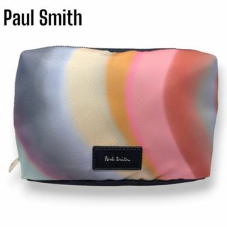 Paul Smith - 【極美品】24SSポールスミス スプレー スワール ポーチ 小物入れ 化粧ポーチ