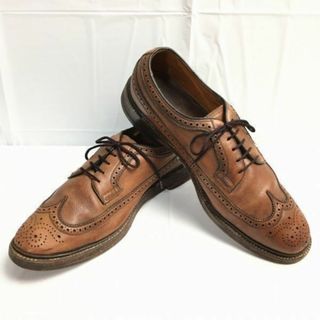 試着交換OK！1968年製?　フローシャイム ケンムール 　ロングウイングチップシューズ【size10.5C　27.0-27.5】インペリアル　ビンテージ/Vintage/メンズ/菅NO.ZE-23 #BUZZBERG(ドレス/ビジネス)