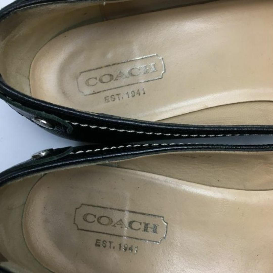 COACH(コーチ)のCOACH　コーチ　イタリア製　ビットモカシン　ビジネスシューズ〈黒/BLACK/ブラック〉　サイズ9B　管NO.ZF-95 #BUZZBERG メンズの靴/シューズ(ドレス/ビジネス)の商品写真