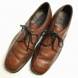 試着交換OK！70s-80s? ビンテージ/Vintage/★MASON/メイソン【size11C　27.5-28.5】Uチップ　ビジネスシューズ〈ブラウン/茶/BROWN〉メンズ/菅NO.ZF-71 #BUZZBERG(ドレス/ビジネス)