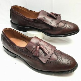 アレンエドモンズ(Allen Edmonds)の試着交換OK！アレンエドモンズ/Allen Edomonds/Arlington 【サイズ12A　28.0-28.5　バーガンディ】キルト＆タッセルローファー　管NO.ZG-34 #BUZZBERG(スリッポン/モカシン)