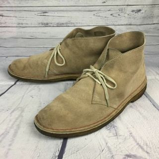 クラークス(Clarks)のクラークス★デザートブーツ【27.0程度/ライトベージュ】クレープソールClarksORIGINALS◆Z-79 #BUZZBERG(ブーツ)