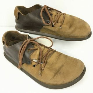 ビルケンシュトック(BIRKENSTOCK)のBIRKENSTOCK/ビルケンシュトック　ドイツ製　ローカットブーツ　茶　サイズ39　24.5程度　管NO.ZA-404 #BUZZBERG(ブーツ)