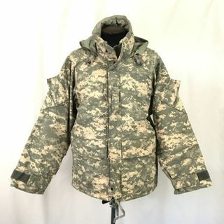 CA industries★USA/米軍/モッズコート/ミリタリーブルゾン/パーカー【size -M/カーキ/迷彩柄】Coats/Jumpers/8418-03-229-1387◆XBH110 #BUZZBERG(モッズコート)