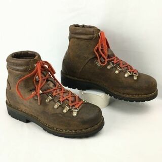 80年代以前?ビンテージ/Vintage 　MEINDL/マインドル　登山　トレッキングブーツ　size39　24.5前後〈ブラウン/茶/BROWN〉ビンテージboots/メンズ/Boots/Shoes〕菅No.WZG140 #BUZZBERG(ブーツ)
