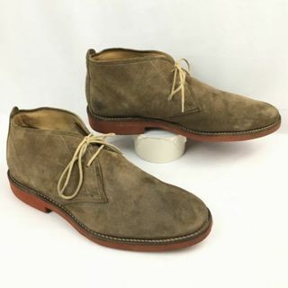 Loake/ローク　イングランド製　ビンテージ/Vintage 　チャッカブーツ　size8　26.5程度〈ブラウン/茶/BROWN〉スエード　管No.WZD-171 #BUZZBERG(ブーツ)