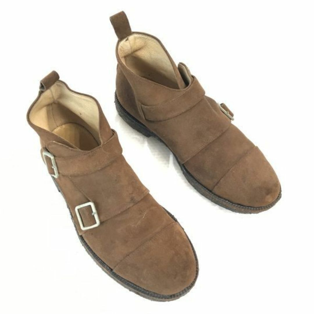 Church's(チャーチ)のクレープソール/スエード本革/チャッカブーツ【25.0程度/茶/BROWN】Church's チャーチ?/メーカー不詳◆WB93-3 #BUZZBERG メンズの靴/シューズ(ブーツ)の商品写真