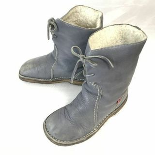 SOREL - スイス製?★クレープソール/内側暖かウール/レザーブーツ【40/25.0/スチールブルー】スノー/ムートン/Shoes◆WB87-8 #BUZZBERG