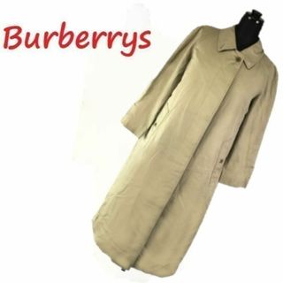 バーバリー(BURBERRY)のビンテージ　旧バーバリー/Burberrys　三陽商会　ステンカラーコート　サイズ7AB2　カーキベージュ　管NO. W9-078 #BUZZBERG(ステンカラーコート)