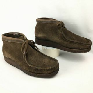 リーガル(REGAL)のREGAL　トリッカーズ　モカシンブーツ　size25.5　クレープソール　ダークブラウン/茶/BROWN〉焦げ〈ブラウン/茶/BROWN〉スエード加工　管No.WA142 #BUZZBERG(ブーツ)