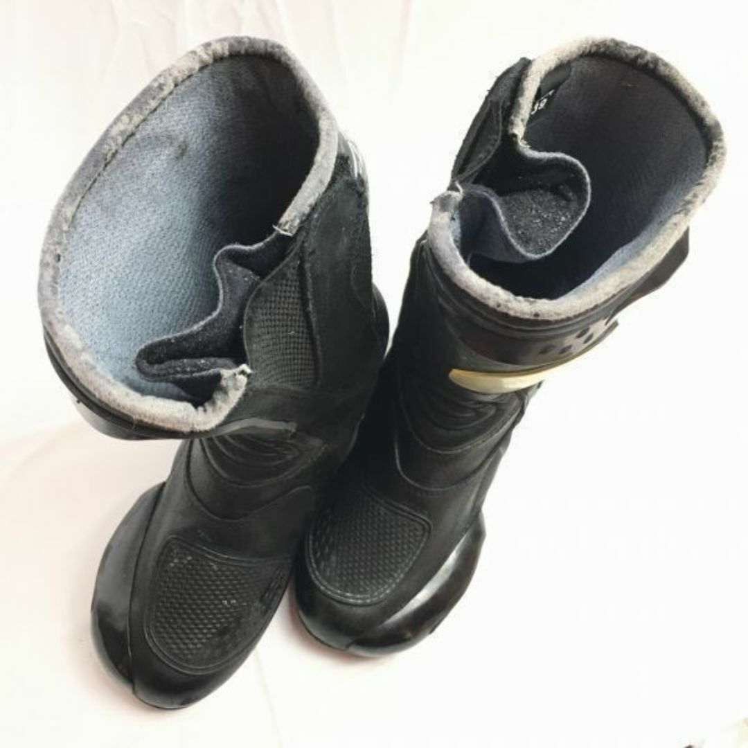 FORMA　フォーマ　バイク　レーシングブーツ　size39　24.0-24.5〈黒/BLACK/ブラック〉プロテクター有　bike/　Boots/Shoes〕菅No.S13 #BUZZBERG メンズの靴/シューズ(ブーツ)の商品写真