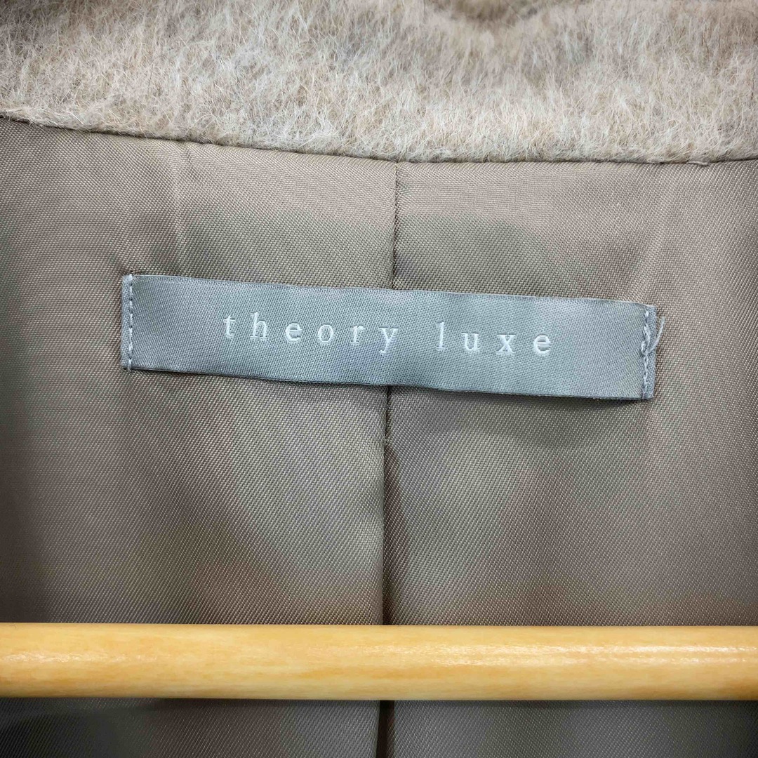 Theory luxe(セオリーリュクス)のtheory  luxe セオリー リュクス  ベージュ　ロング　チェスター　レディース レディースのジャケット/アウター(チェスターコート)の商品写真