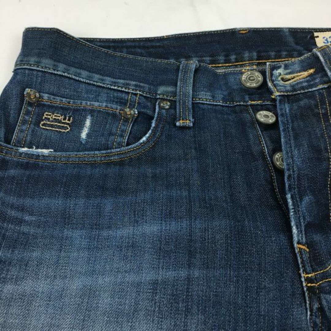 3301 G-STAR RAW/ジースターロウ　高級デニムパンツ　サイズ30　ズボン　ブルージーンズ　ボトムス　　管NO.JPA-103 #BUZZBERG メンズのパンツ(デニム/ジーンズ)の商品写真