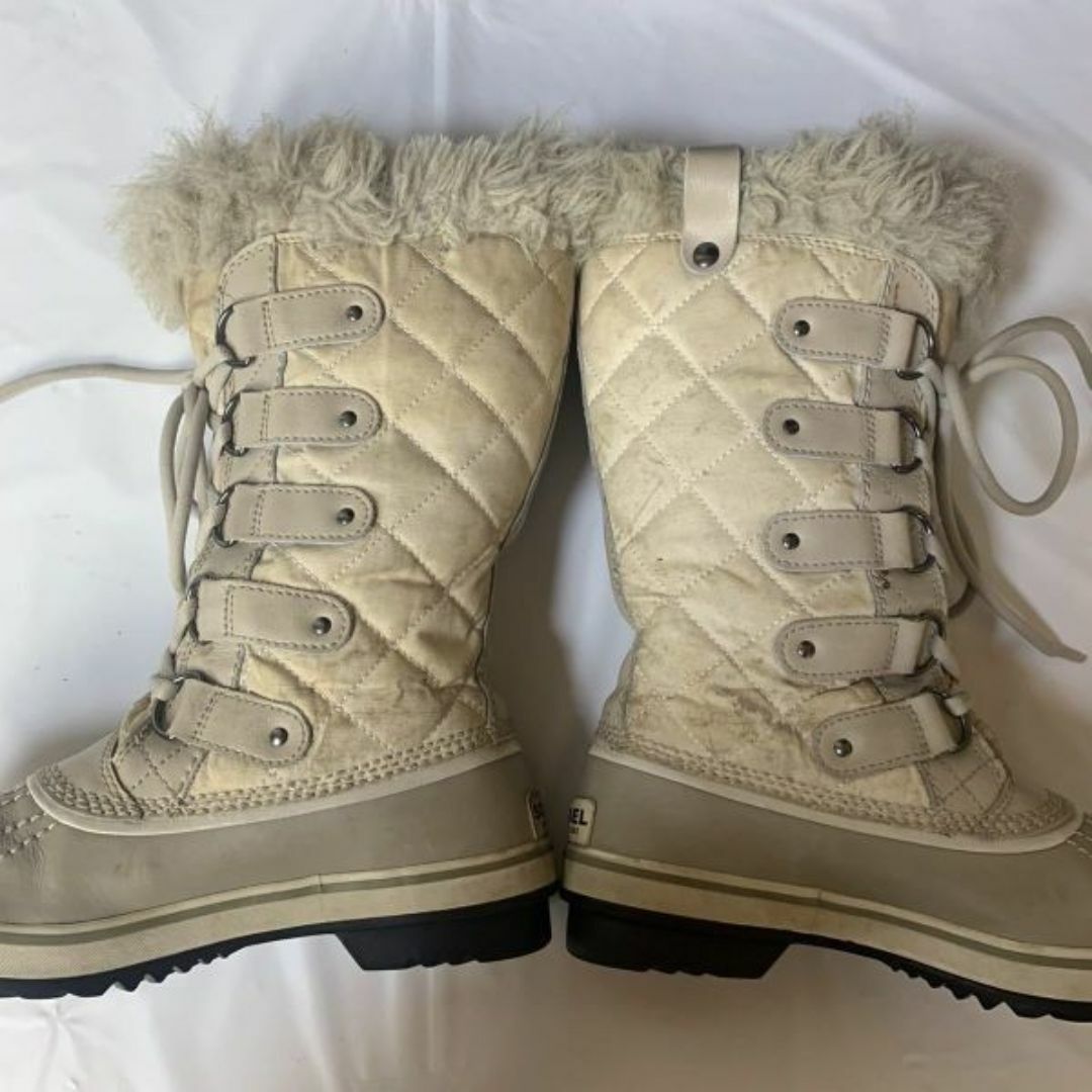 SOREL(ソレル)のSOREL ソレル スノーブーツ 防水 白 レディース 23.5cm ◆is1-4 #BUZZBERG レディースの靴/シューズ(ブーツ)の商品写真