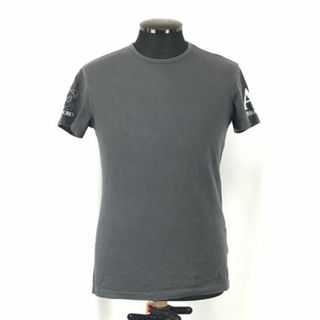 Emporio Armani - Made in Japan★EMPORIO ARMANI★半袖Tシャツ【Mens size -L/グレー/Gray】正規代理店タグ/Tops/Shirts◆BH39 #BUZZBERG