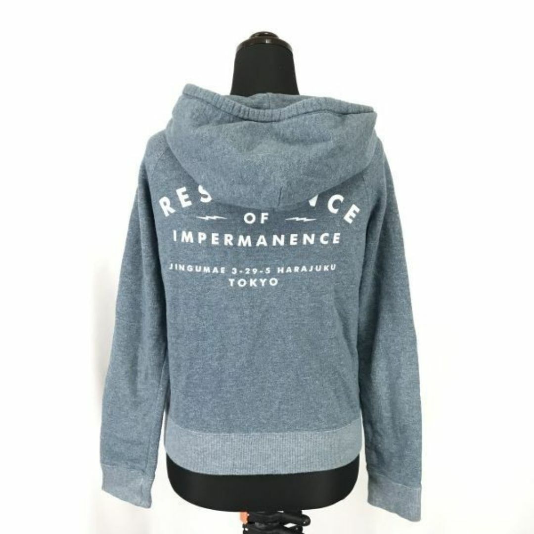 日本製/ロンハーマン取扱★DEUS EX MACHINA/デウスエクスマキナ【Mens size -XS/藍色】ジップアップ/スウェットパーカー/Jackets◆BH158 #BUZZBERG メンズのトップス(パーカー)の商品写真