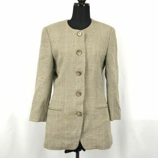 BURBERRY - 80s-90sビンテージ★BURBERRYS★ブレザー/チェスターコート【レディースXS/5/ベージュ】テーラードジャケット◆BG627 #BUZZBERG