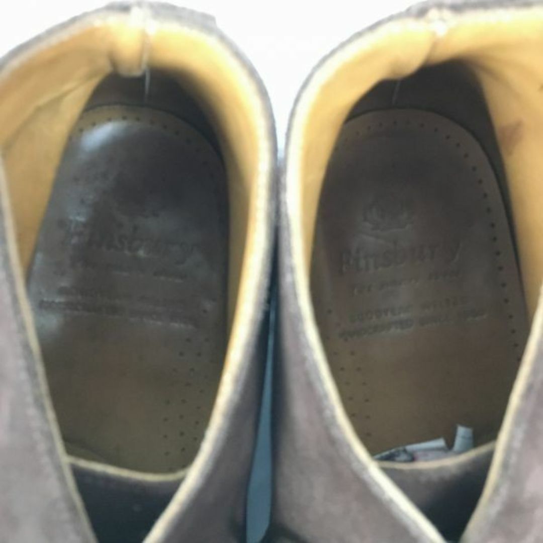 Finsbury/フィンズベリー【サイズ11　29.5　ダークブラウン】グッドイヤー製法　スエード本革　チャッカブーツ　管No.A161 #BUZZBERG メンズの靴/シューズ(ブーツ)の商品写真