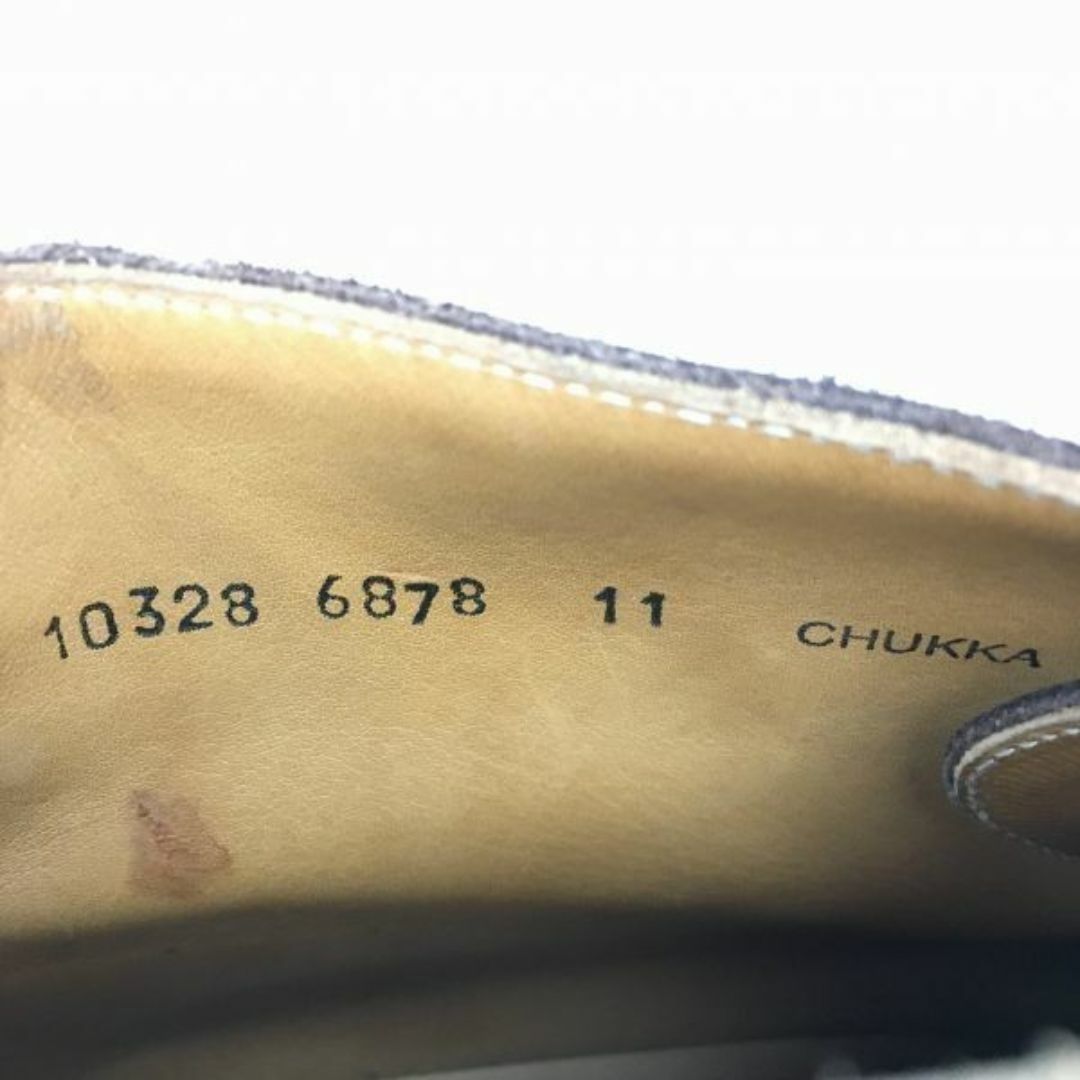 Finsbury/フィンズベリー【サイズ11　29.5　ダークブラウン】グッドイヤー製法　スエード本革　チャッカブーツ　管No.A161 #BUZZBERG メンズの靴/シューズ(ブーツ)の商品写真