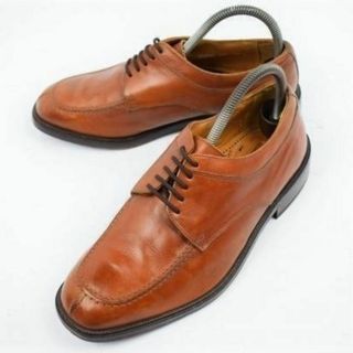 USA名門★フローシャイム FLORSHEIM★オールレザー/本革Uチップ【幅広7EEE/25.0/茶】ドレス/ビジネスシューズ◆19G166 #BUZZBERG(ドレス/ビジネス)