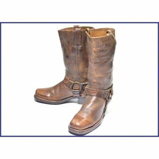 FRYE - USA名門★FRYE/フライ★オイル耐性/グッドイヤー製法/本革リングブーツ23.5暗茶◆-v29 #BUZZBERG