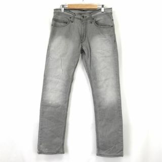 リーバイス/Levi's★514/スリムストレート/デニムパンツ【W31L32/股下82cm/グレー系/gray】メキシコ製/Pants/Trouser◆cBH667-g #BUZZBERG(デニム/ジーンズ)