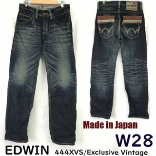 日本製★エドウィン/EDWIN★444XVS/Exclusive Vintageウエスタン/ストレートデニムパンツ【メンズW28/股下85cm】Pants/Trouser◆cBH617-g #BUZZBERG(デニム/ジーンズ)