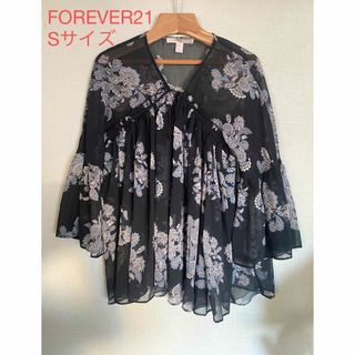 フォーエバートゥエンティーワン(FOREVER 21)の【FOREVER21】フォーエバー21  エスニックブラウス  アジアン(シャツ/ブラウス(長袖/七分))