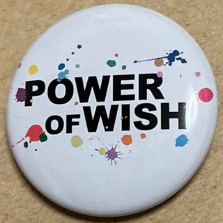 エグザイル(EXILE)のEXILE power of wish 缶バッジ(ミュージシャン)