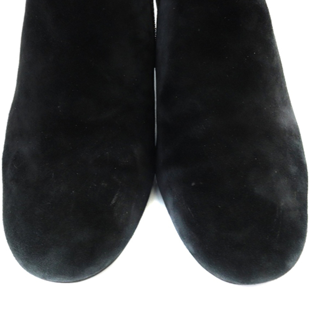 Cole Haan(コールハーン)のコールハーン サイドジップ ブーツ チャンキーヒール 7.5B 24.5cm 黒 レディースの靴/シューズ(ブーツ)の商品写真