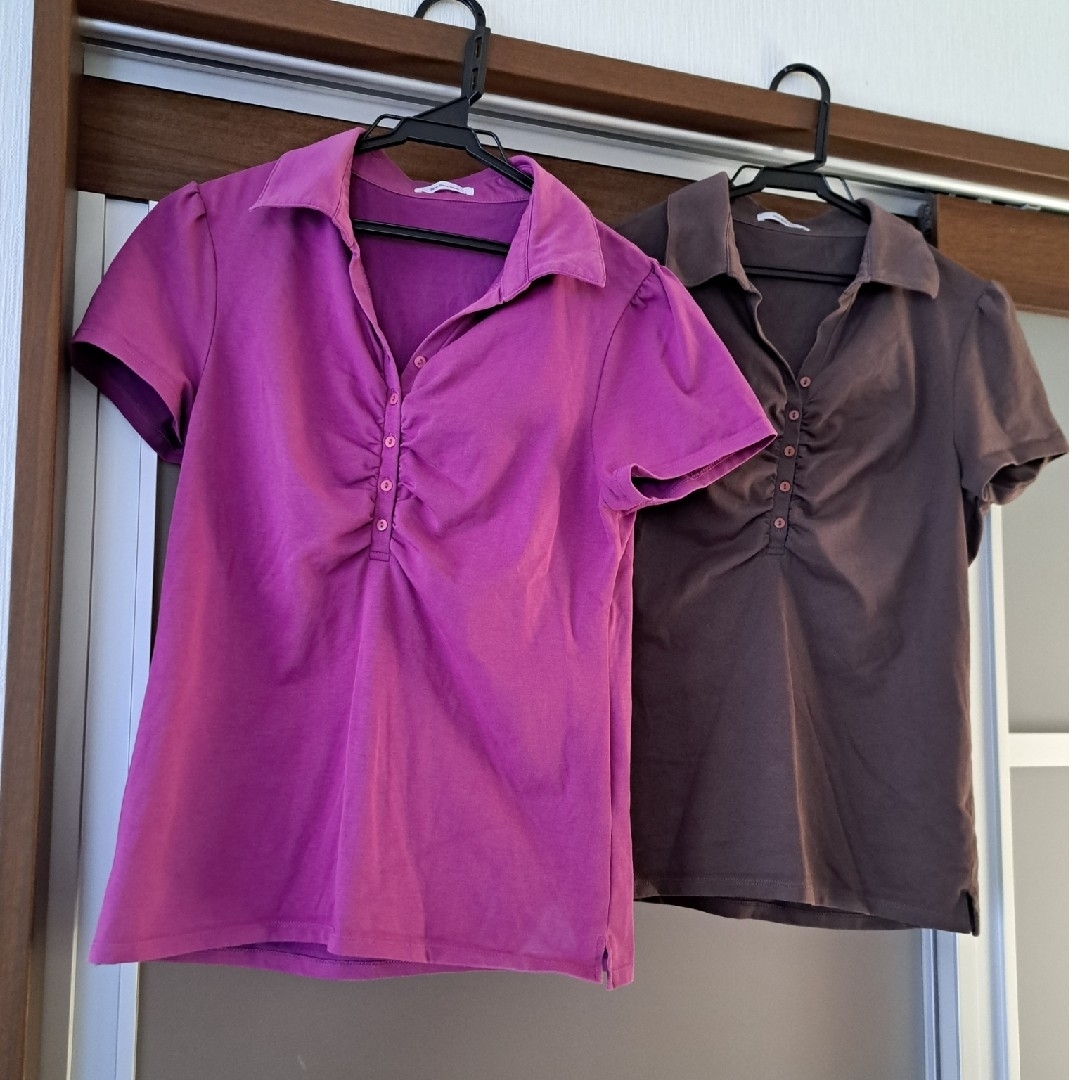 レディース　ブラウス　シャツ　カットソー　プルオーバー　チュニック　半袖 レディースのトップス(シャツ/ブラウス(半袖/袖なし))の商品写真